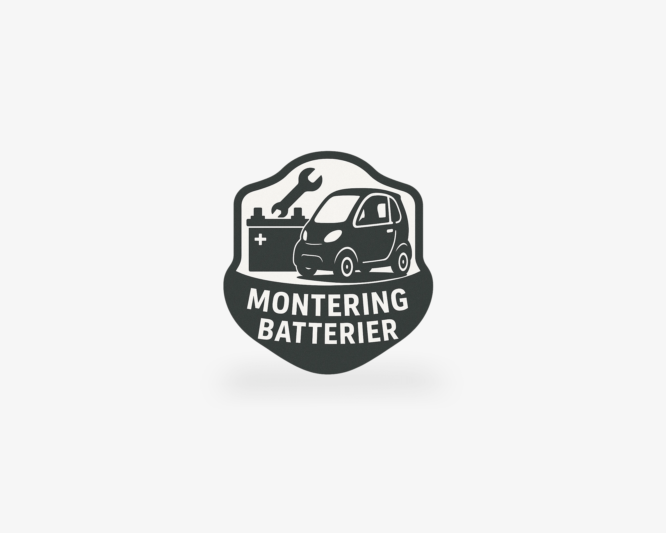 Montering af batteri